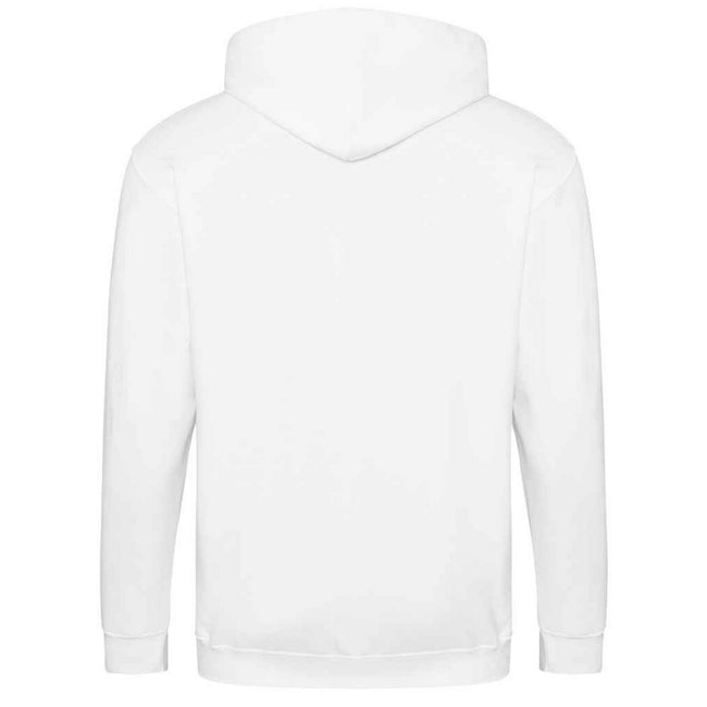 Arctic White - Back - Awdis Mens Full Zip Hoodie