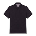 Anthracite Heather - Front - Native Spirit Mens Recycled Polo Shirt