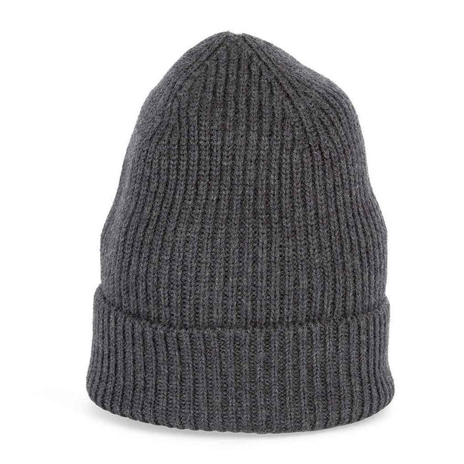 Volcano Grey - Front - Native Spirit Merino Wool Beanie