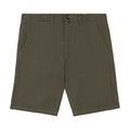 Khaki - Front - Native Spirit Mens Casual Shorts