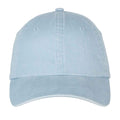 Aquamarine - Front - Native Spirit Unisex Adult Faded Washed Baseball Cap