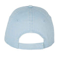 Aquamarine - Back - Native Spirit Unisex Adult Faded Washed Baseball Cap