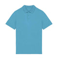 Sea Water - Front - Native Spirit Mens Jersey Polo Shirt