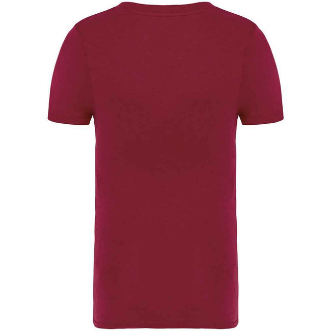 Hibiscus Red - Back - Native Spirit Childrens-Kids T-Shirt