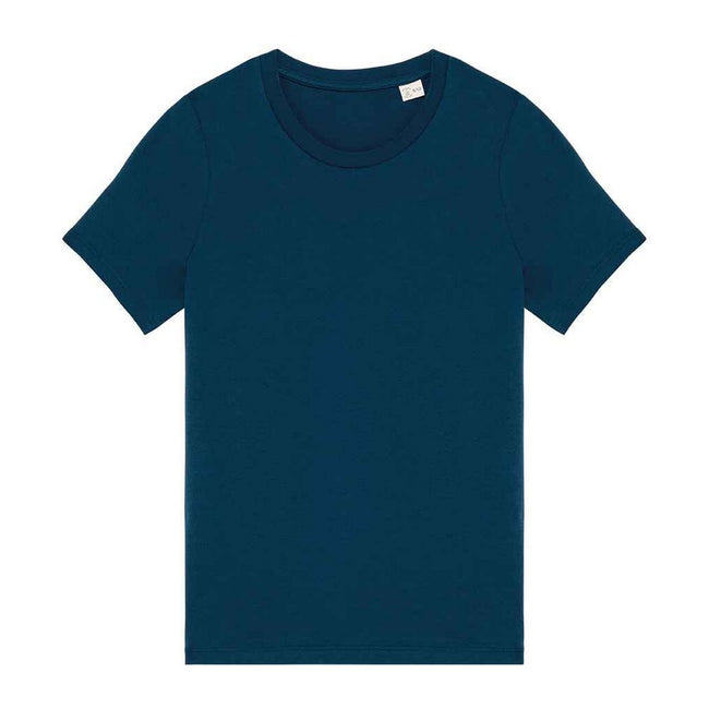 Peacock Blue - Front - Native Spirit Childrens-Kids T-Shirt