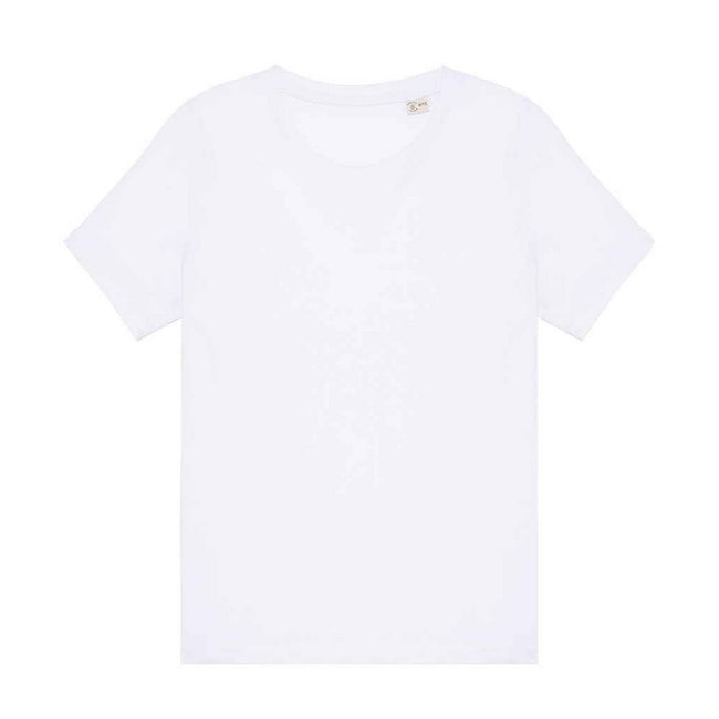White - Front - Native Spirit Childrens-Kids T-Shirt