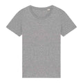 Moon Grey Heather - Front - Native Spirit Womens-Ladies T-Shirt
