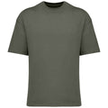 Organic Khaki - Front - Native Spirit Mens Oversized T-Shirt