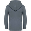 Mineral Grey - Back - Native Spirit Childrens-Kids Hoodie
