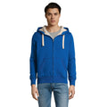 Royal Blue - Back - SOLS Sherpa Unisex Zip-Up Hooded Sweatshirt - Hoodie