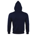 French Navy - Back - SOLS Sherpa Unisex Zip-Up Hooded Sweatshirt - Hoodie