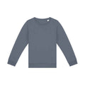 Mineral Grey - Front - Native Spirit Childrens-Kids Sweatshirt