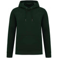 Forest Green - Front - Native Spirit Unisex Adult Heavyweight Hoodie
