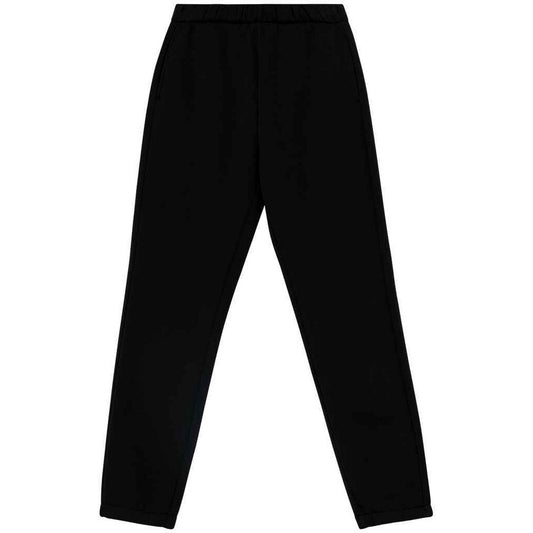 Black - Front - Native Spirit Womens-Ladies Jogging Bottoms