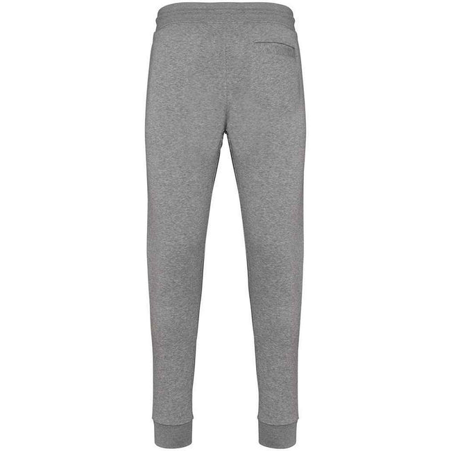 Moon Grey Heather - Back - Native Spirit Mens Jogging Bottoms