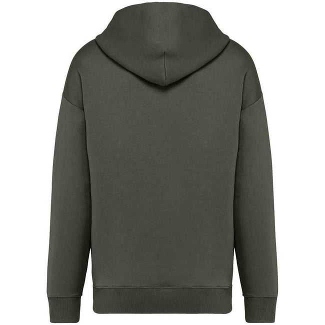 Organic Khaki - Back - Native Spirit Unisex Adult Oversized Hoodie