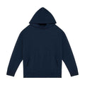 Navy Blue - Front - Native Spirit Unisex Adult Oversized Hoodie