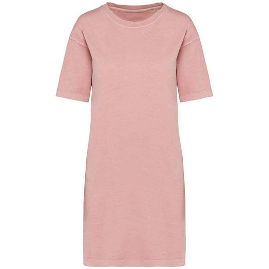 Petal Rose - Front - Native Spirit Womens-Ladies T-Shirt Dress