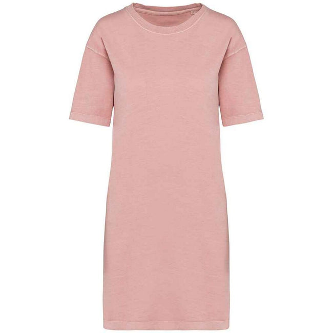 Petal Rose - Front - Native Spirit Womens-Ladies T-Shirt Dress