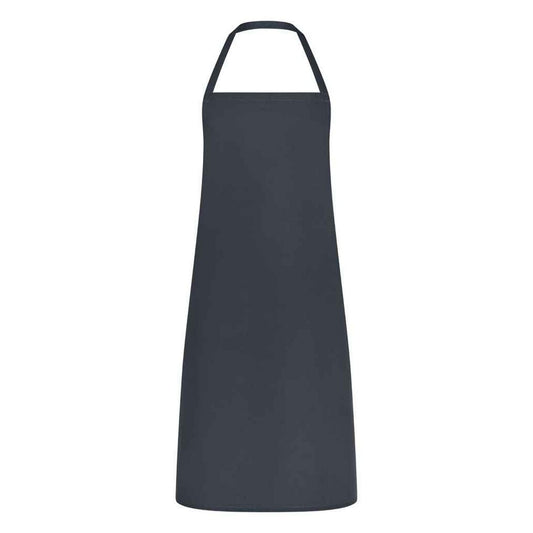 Charcoal - Front - Brand Lab Unisex Adult Classic Bibbed Apron