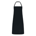 Black - Front - Brand Lab Unisex Adult Classic Bibbed Apron