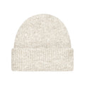 Almond - Back - Beechfield Cosy Ribbed Marl Beanie