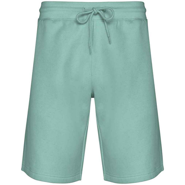 Jade Green - Side - Native Spirit Mens Sweat Shorts