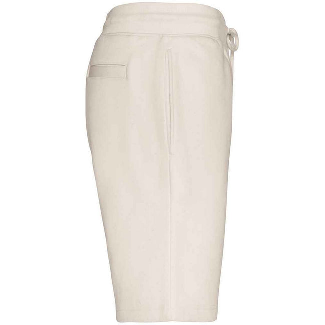 Ivory - Front - Native Spirit Mens Sweat Shorts
