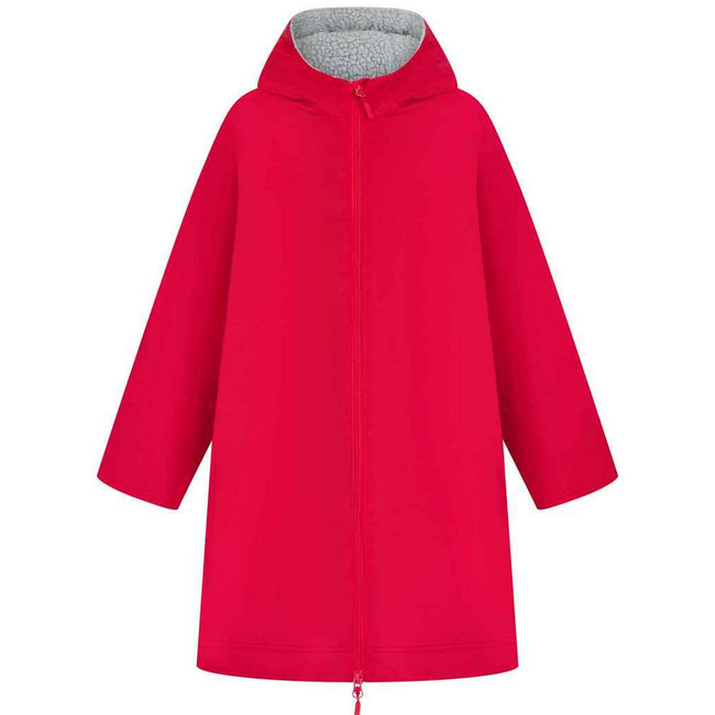 Red - Front - Finden & Hales Childrens-Kids Robe
