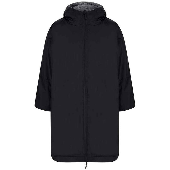 Black - Front - Finden & Hales Childrens-Kids Robe