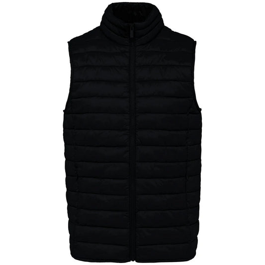 Black - Front - Native Spirit Mens Light Recycled Body Warmer