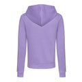 Digital Lavender - Back - Awdis Womens-Ladies College Zoodie Hoodie