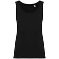 Black - Front - Native Spirit Womens-Ladies Tank Top