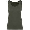 Organic Khaki - Front - Native Spirit Womens-Ladies Tank Top