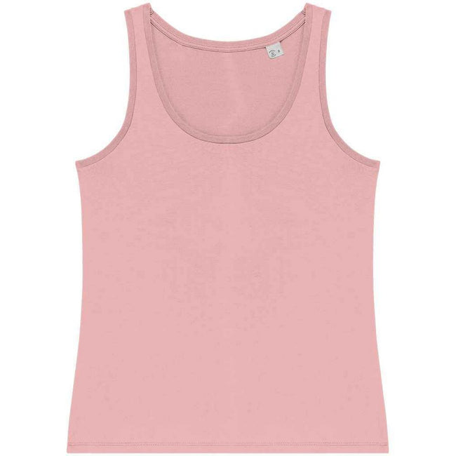 Petal Rose - Front - Native Spirit Womens-Ladies Tank Top