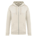 Ivory - Front - Native Spirit Unisex Adult Full Zip Hoodie