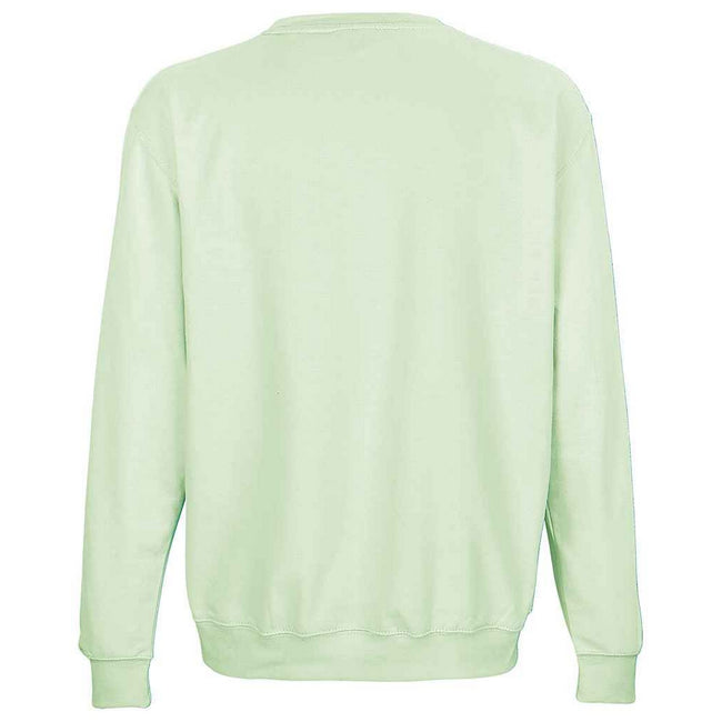 Creamy Green - Back - SOLS Unisex Adult Columbia Sweatshirt