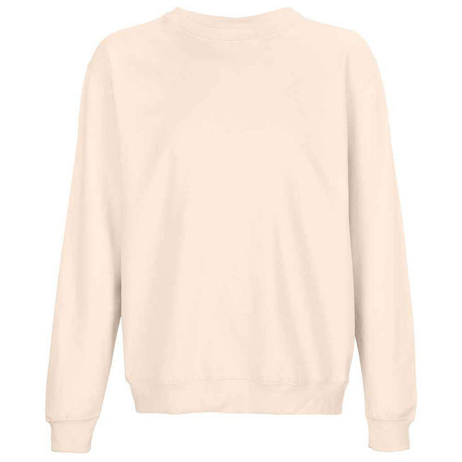 Creamy Pink - Front - SOLS Unisex Adult Columbia Sweatshirt