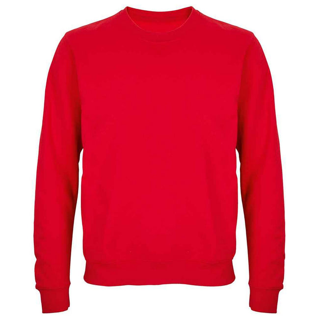 Bright Red - Back - SOLS Unisex Adult Columbia Sweatshirt