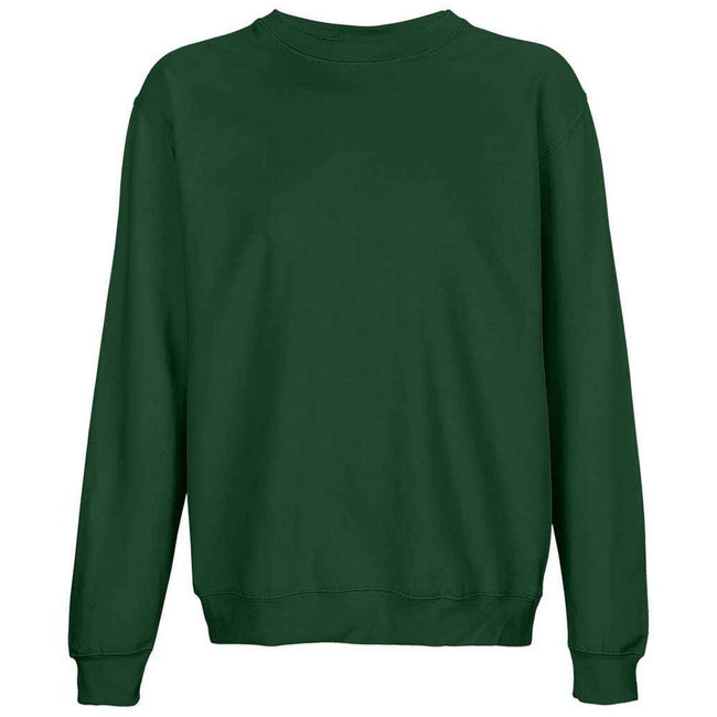 Bottle Green - Front - SOLS Unisex Adult Columbia Sweatshirt