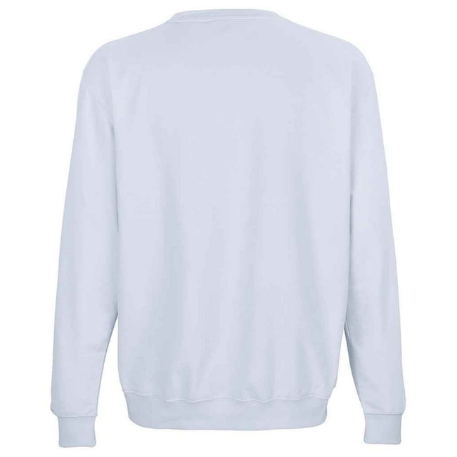 Creamy Blue - Back - SOLS Unisex Adult Columbia Sweatshirt