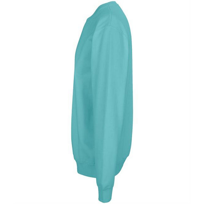 Pool Blue - Side - SOLS Unisex Adult Columbia Sweatshirt