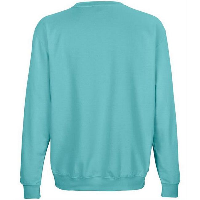 Pool Blue - Back - SOLS Unisex Adult Columbia Sweatshirt