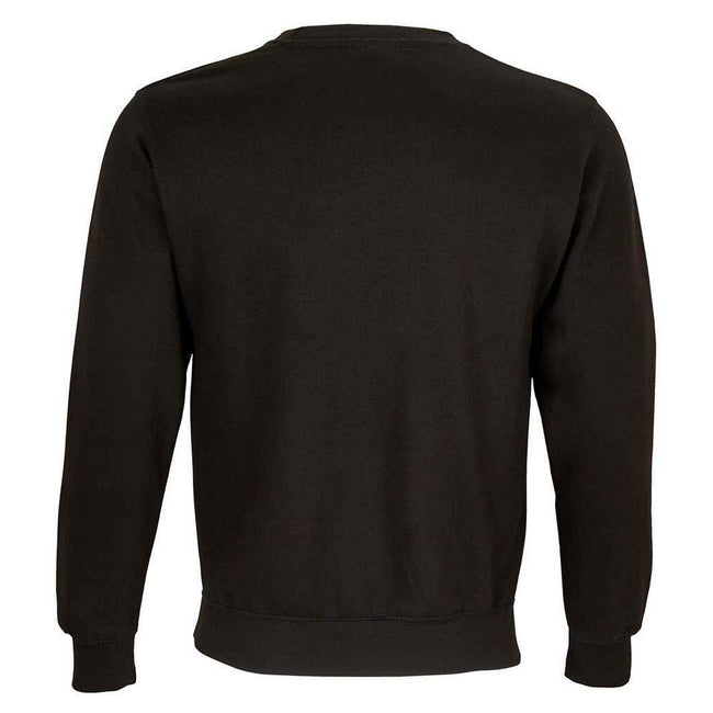 Black - Back - SOLS Unisex Adult Columbia Sweatshirt