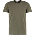 Khaki - Back - Kustom Kit Mens Superwash 60°C T-Shirt