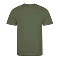 Earthy Green - Back - AWDis Cool Mens T-Shirt