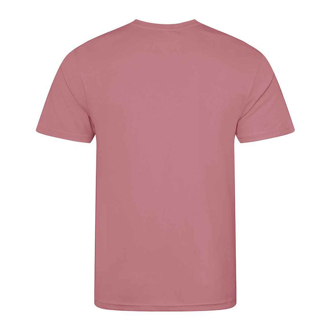 Dusty Pink - Back - AWDis Cool Mens T-Shirt