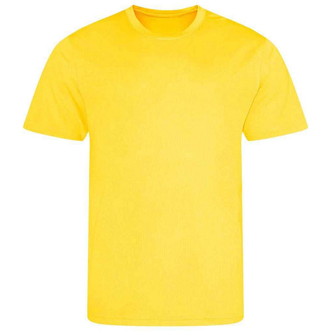 Sun Yellow - Back - AWDis Cool Mens T-Shirt