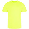 Electric Yellow - Front - AWDis Cool Mens T-Shirt
