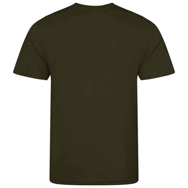 Olive - Back - AWDis Cool Mens T-Shirt